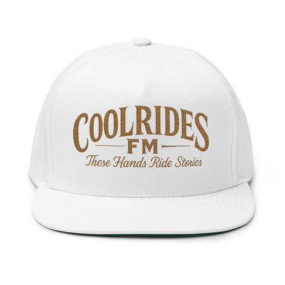 Embroidered Flat Bill Cap for Cool Rides, Stylish Cap for Everyday Wear, Gift for Car Enthusiasts, Casual Hat, Unique Personalized Gift