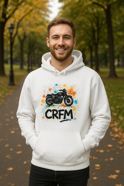 CoolRides FM Organic Cotton & Recycled Polyester Hoodie – Eco-Friendly Premium Streetwear - COOLRIDES FM