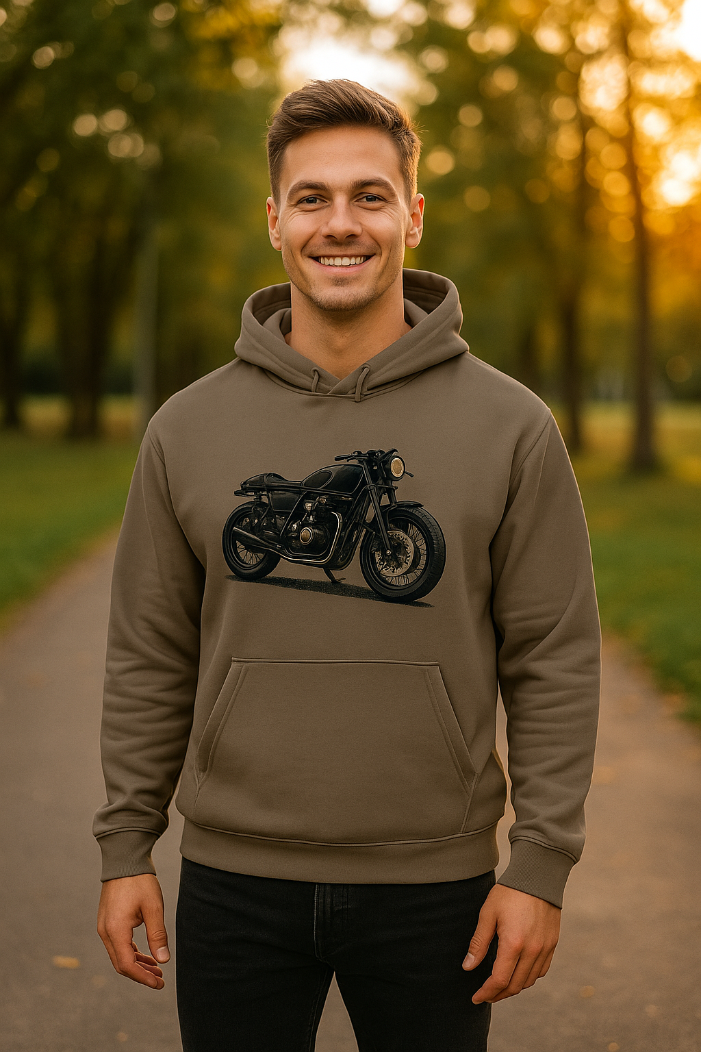 CoolRides FM Oversized Hoodie | 10oz Brushed Fleece, Unisex No-Drawcord - COOLRIDES FM